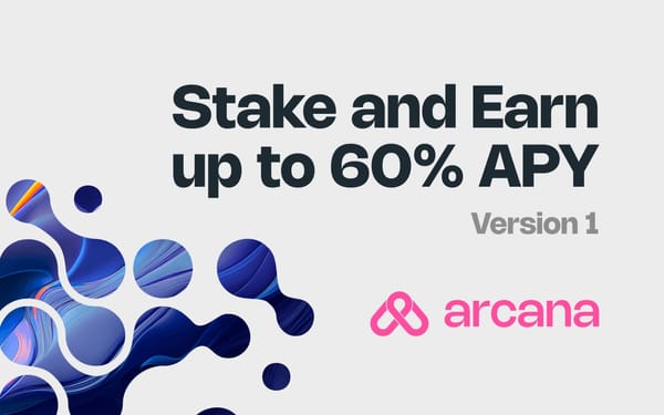 $XAR Staking is Live - Stake and Earn up to 60% APY