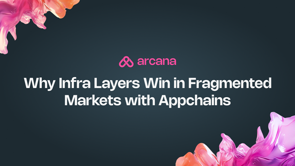 Why Infra Layers Win in Fragmented Markets with Appchains